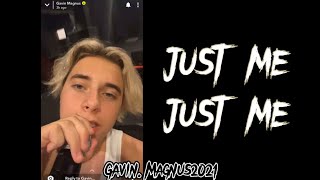 Gavin Magnus Unreleased “Just Me” (Lyrics)