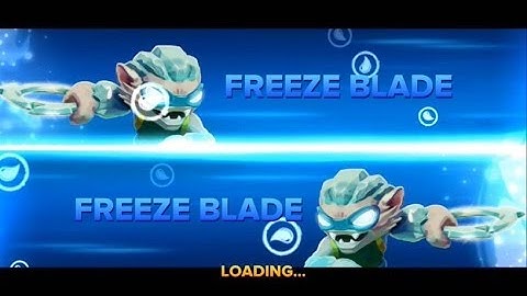 SKYLANDERS SWAP FORCE FREEZE BLADE VS FREEZE BLADE