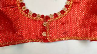 Piche Hook Wala Beautiful Blouse Design,New Model Blouse Design