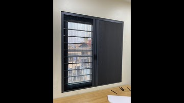 Hướng dẫn cách lắp rèm tổ ong và cửa lưới chống muỗi ( hệ 2 trong 1)