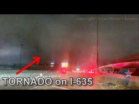 10/20/19 EF-3 Tornado Hits Dallas at I-635/US-75/Greenville