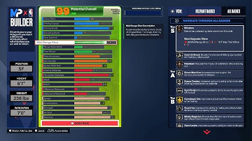 NBA 2K24 2-Way Slasher Park Build