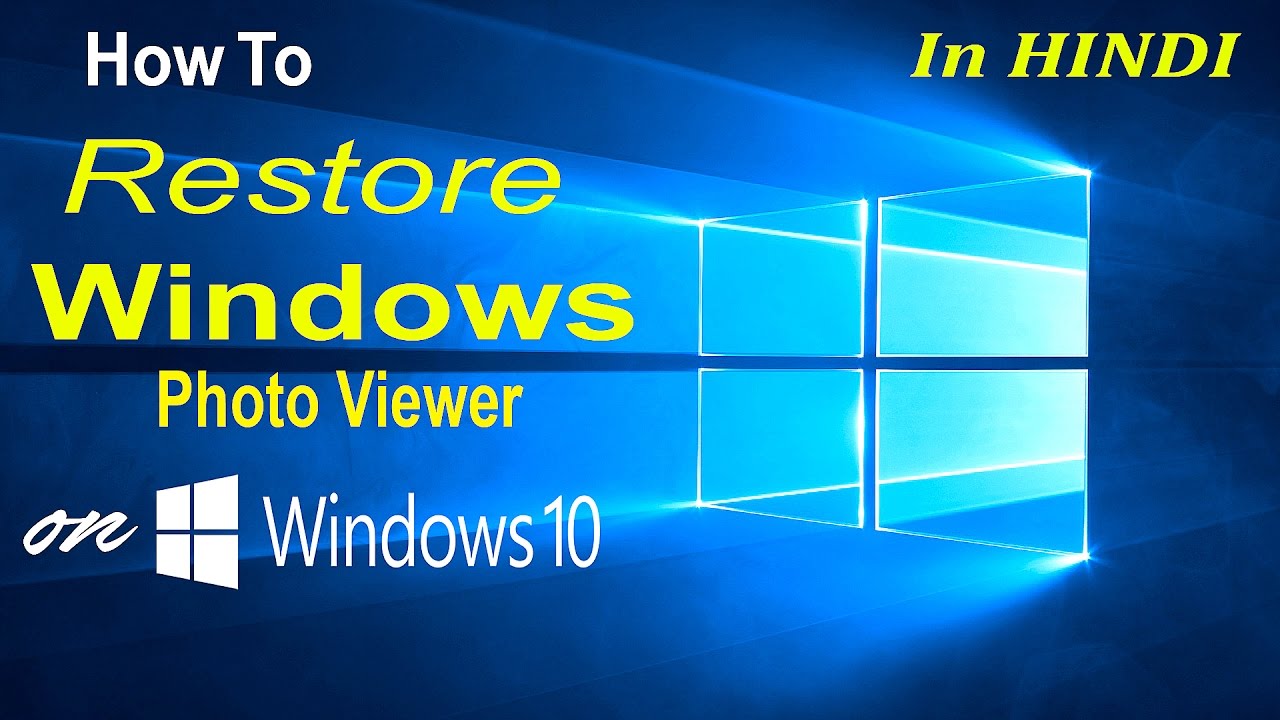 restore photo viewer windows 10 download