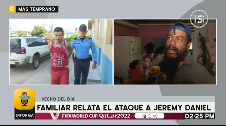 Familiar relata el ataque a Jeremy Daniel