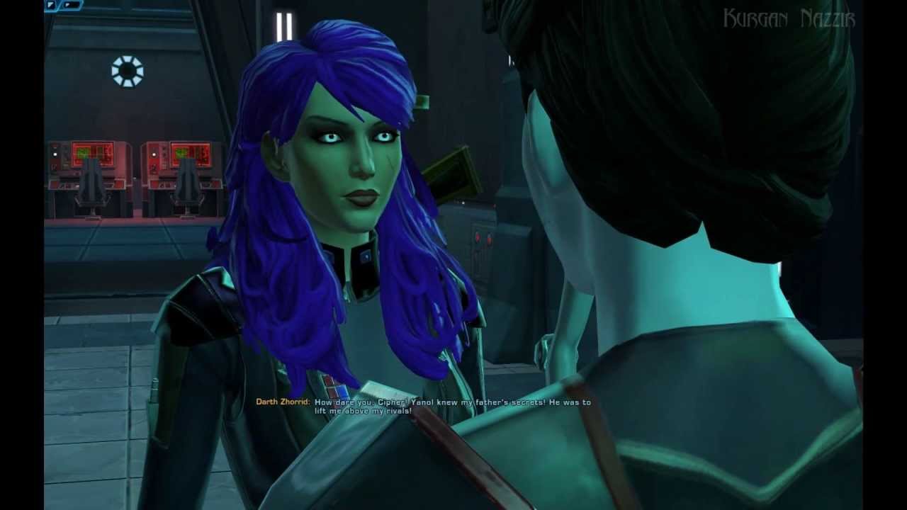 Star Wars: The Old Republic, SWTOR, Dromund Kaas, Agent, Darth Zhorrid...