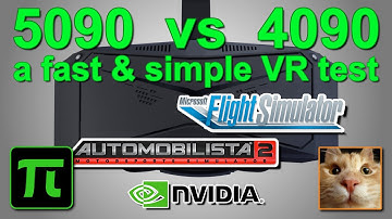 Nvidia RTX 5090 vs 4090 in VR - Pimax Crystal - AMS2 & MSFS2024