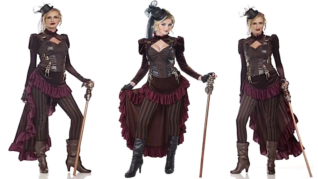 Women's Victorian Steampunk Costume YouTube