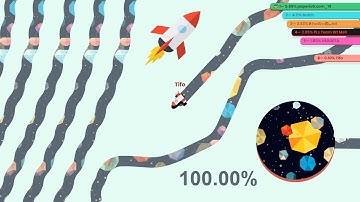 Paper.io 3 Map Control: 100.00% [Professional] JET