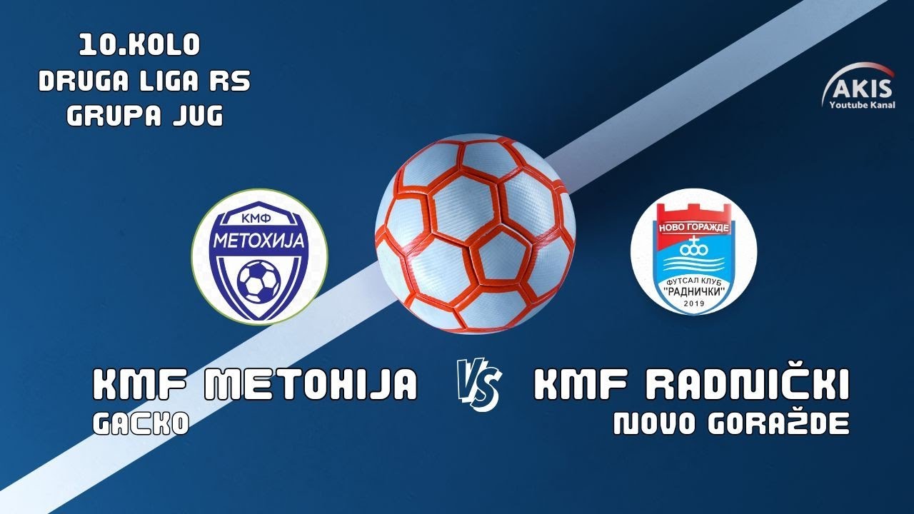KMF METOHIJA GACKO vs KMF RADNICKI N.GORAZ - 15/02/2026