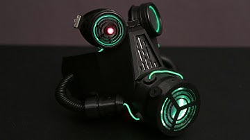NeoPixel LED Gas Mask - 3D Thursday #3DPrinting #Adafruit