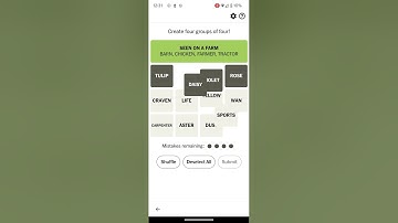 NYT Connections - October 31, 2023