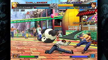 KOF 02UM Kyo vs Mary