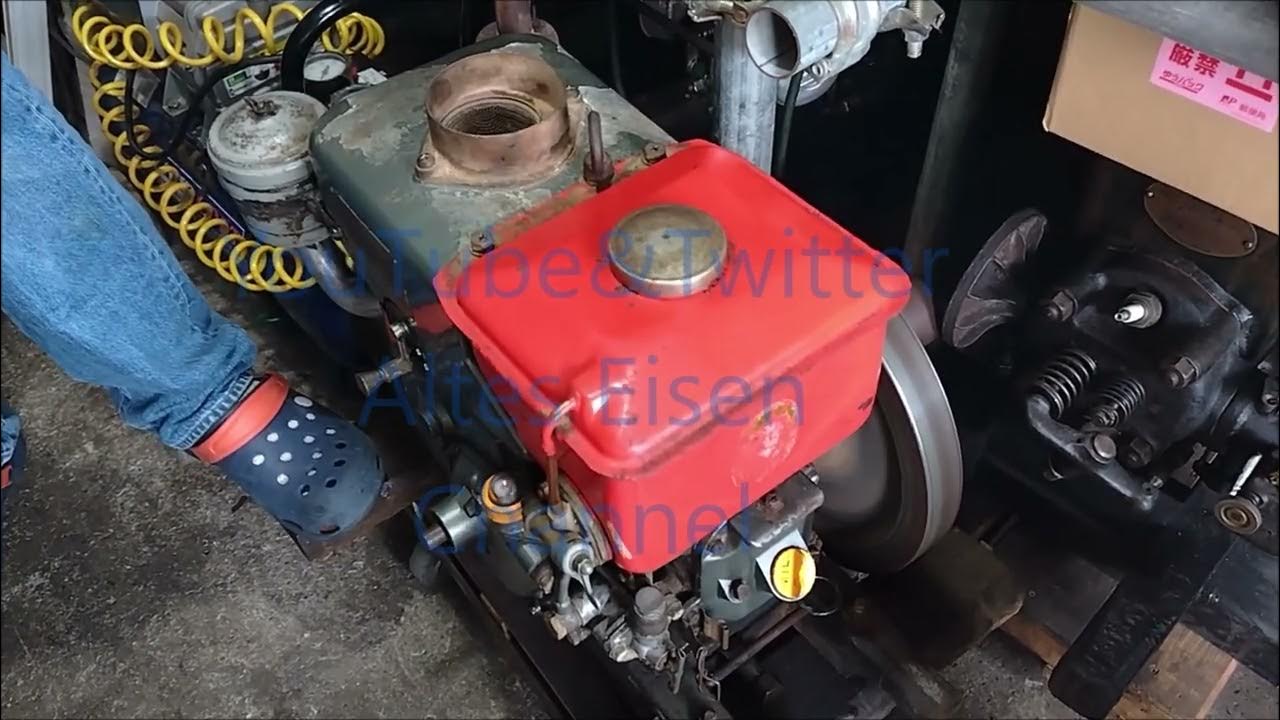 ヤンマーディーゼルNT65始動！ YANMAR Diesel NT65 Start UP! YouTube