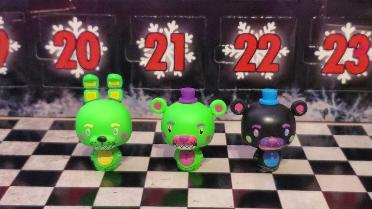 адвент календарь fnaf. адвент календарь 5 ночей с фредди. календарь фнаф с игрушками. календарь фнаф. календарь фнаф.