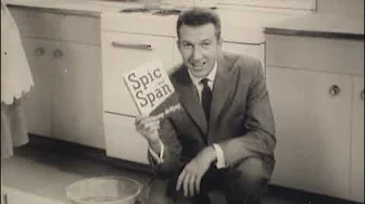 50s TV Ad Spic n Span "Save 2 Steps"