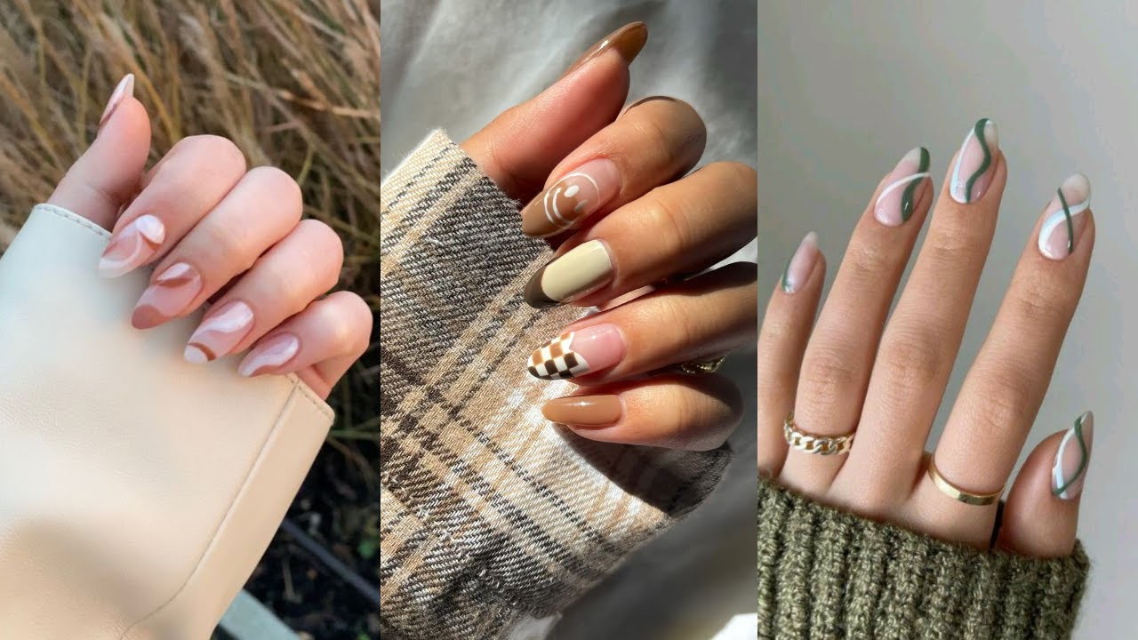 Trendy neutral nails ✨ ~ Tiktok Compilation