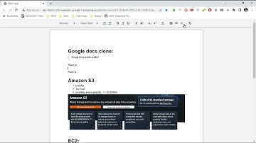 Google docs clone demo 1 | Team15