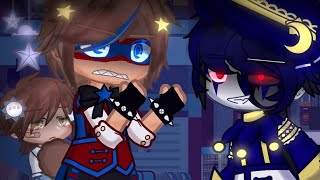 Freddy||Security Breach||Ft.Gregory, Glam Freddy, Moondrop, Sunrise||Short||Gacha Club