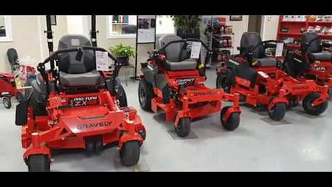 My Gravely lineup