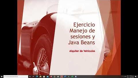 Ejercicio Java Beans Vehiculo