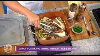 What's Cooking With Kimberley - Homemade Bone Broth | Doctor & The Diva by Doctor & The Diva 482 views 4 years ago 8 minutes, 59 seconds