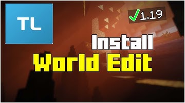 How To Install World Edit in Tlauncher 1.19.4 Single Player!