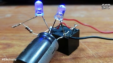 LED Flaser without any TRANSISTOR only with relay