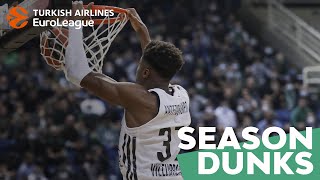 Kostas Antetokoumpo | Season Dunks | 2021-22 Turkish Airlines EuroLeague