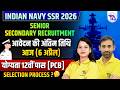 🔴 LIVE | Indian Navy SSR 2026 | आवेदन की अंतिम तिथि आज | 12वीं PCB