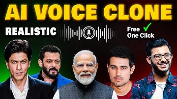AI Voice Cloning Free 🔥 How To Clone Anyone