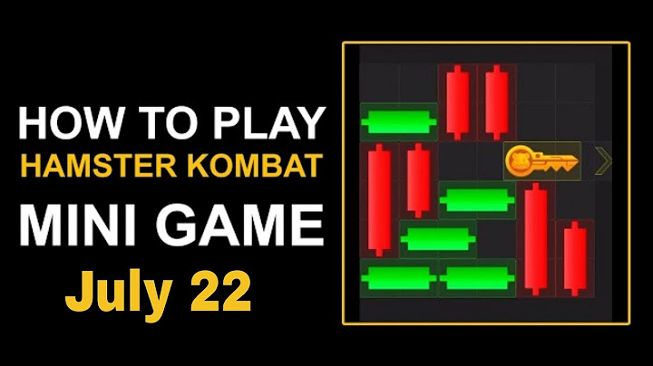 HOW TO PLAY HAMSTER KOMBAT MINI GAMES July 22