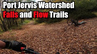 Falling and Flow Trails Mountain Biking at Port Jervis  Trek Marlin 7