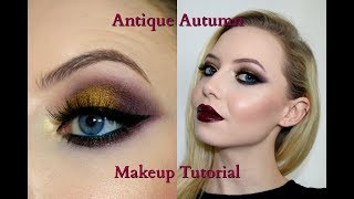 Antique Autumn | Dramatic Fall Makeup Tutorial