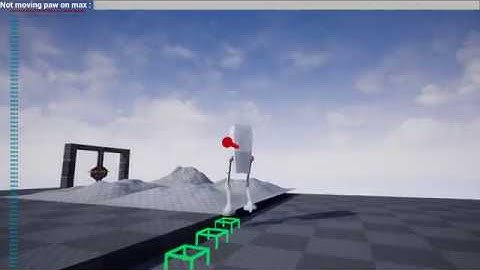 BleuSandBox - procedural leg animation, step prediction ( 27 July 2018)