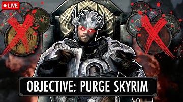 🔴 SKYRIM BUT I DESTROY EVERY CITY AND BECOME A GOD🔴