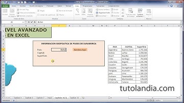Excel 2010 Avanzado 82 Actualizar Información con Mapas