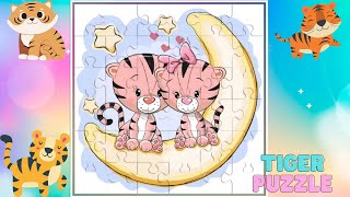 Tigger Puzzle for Kids | Cute Tigger Puzzle Toy | Proud Tiger Puzzle Game screenshot 4
