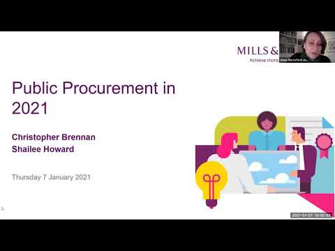 Public Procurement in the UK Post Brexit