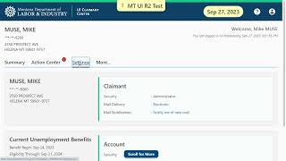 Claimant Center Overview