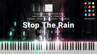 TABLO X RM「Stop The Rain」Piano Cover