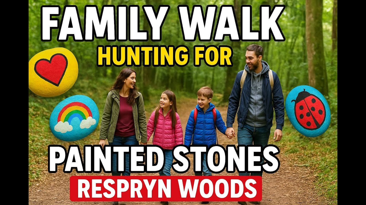 Respryn Wood Walk (Cornwall) | Family Adventure, Painted Stones & Scenic Views