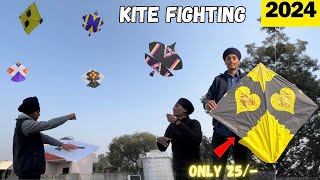 kite Fighting 🪁 || Cheapest Kite New Design 2024 \\ Raman vlogs