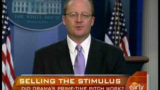 Obama Firm On Stimulus Plan