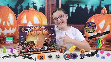 HALLOWEEN ADVENT CALENDAR UNBOXING
