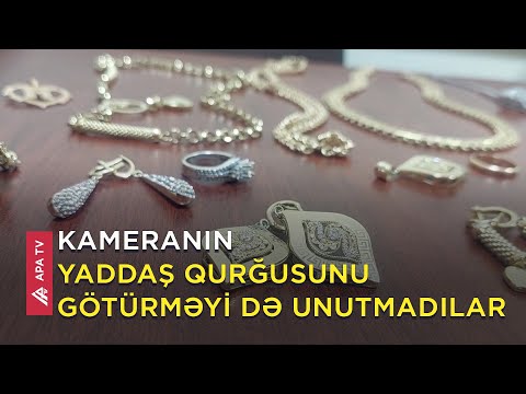 Goranboyda həmyerlilər birləşib seyf oğurladılar - APA TV