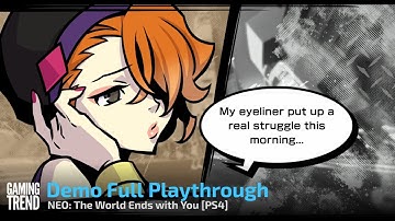 NEO: The World Ends with You Demo Full Playthrough - PS4 [Gaming Trend]