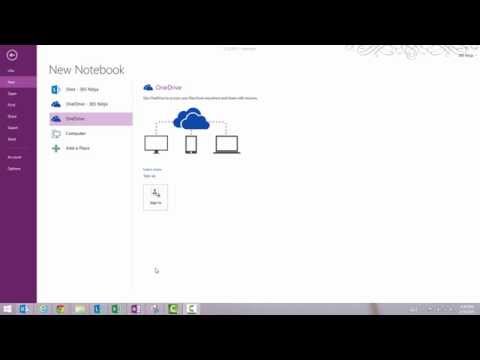 Save and Sync Your OneNote Notebooks to OneDrive