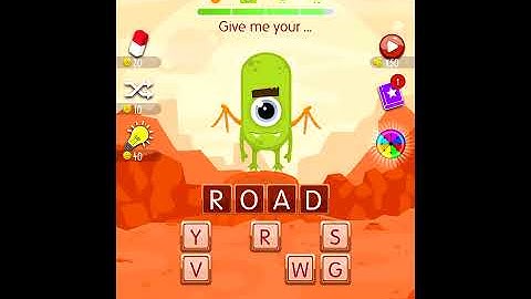Word Monsters Level 76 Answers Solved Walkthrough Solution