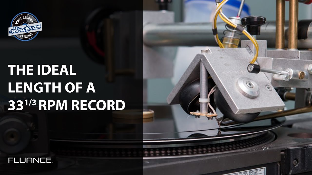 What is the ideal length of a vinyl | at Microforum Vinyl Pressing YouTube